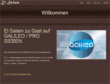 Tablet Screenshot of el-salam.com